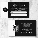 Search for hair stylist referral cards Massage therapist