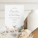 Search for bird of paradise wedding invitations Elegant
