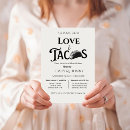 Search for taco rehearsal dinner invitations Typography