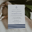 Search for yacht club invitations Navy blue