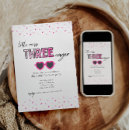 Search for funny 3rd birthday invitations Threenager