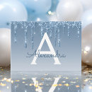 Search for blue glitter invitations Elegant