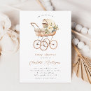 Search for vintage baby shower invitations Boho