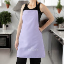 Search for purple aprons Script