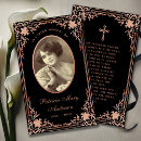 Search for pink roses memorial cards Feminine