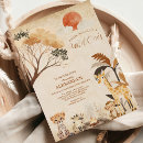 Search for safari 1st birthday invitations Botanical tropical garden leaves