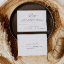 Search for number of guests rsvp cards Modern