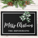 Search for merry christmas doormats Black and white