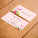 Search for hibiscus flower business cards Elegant