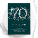 Search for mens 70th birthday invitations Elegant