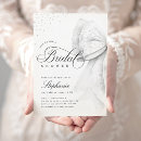 Search for luxury bridal shower invitations Elegant