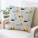 Search for excavator pillows Boys room