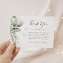 Search for love and thanks thank you cards Eucalyptus