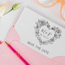 Search for save the date stamps Calligraphy