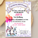Search for penguin birthday invitations Celebration