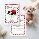 Search for ladybug thank you cards Red