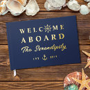 Search for boat guest books Navy blue