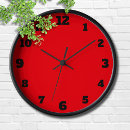 Search for red and black clocks Simple