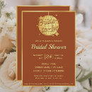Search for african american bridal shower invitations Gold