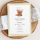 Search for western bridal shower invitations Boho