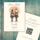 Search for western wedding save the dates Qr code