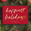 Search for business holiday cards Gold