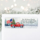 Search for old vintage paper labels Vintage red truck