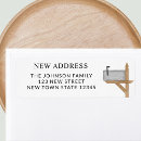 Search for change of return address labels Mailbox