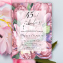 Search for 45th birthday invitations Pink