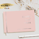 Search for pink guest books Minimalist