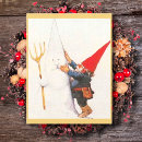 Search for snowman christmas cards Vintage
