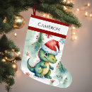 Search for dinosaur christmas stockings T rex