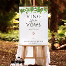 Search for vows wedding posters Vino before vows
