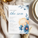 Search for here comes the son invitations Boy