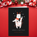 Search for black bear christmas cards Cute