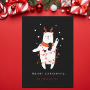 Search for black bear christmas cards Red