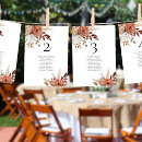 Search for floral table cards Rustic