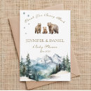 Search for winter baby shower thank you cards Woodland