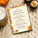Search for fall open house invitations Rustic