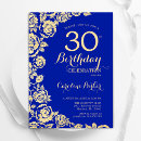 Search for rose gold 30th birthday invitations Roses