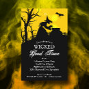 Search for block halloween invitations Witch