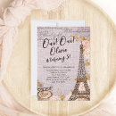 Search for paris birthday invitations Elegant