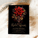 Search for gothic bridal shower invitations Spooky