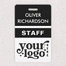 Search for event staff badges Black