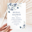 Search for winter bridal shower invitations Dusty blue