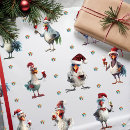 Search for christmas chicken wrapping paper Animal