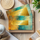 Search for turquoise and gold business cards Boss