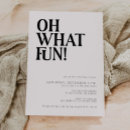 Search for oh what fun holiday invitations Elegant