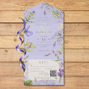 Search for purple and sage wedding invitations Elegant