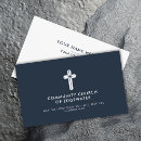 Search for minister business cards Religious